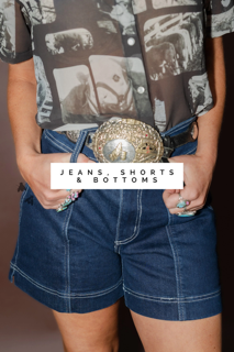 JEANS, SHORTS & BOTTOMS