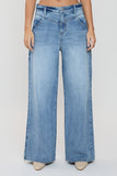 Western Wide Leg Jeans