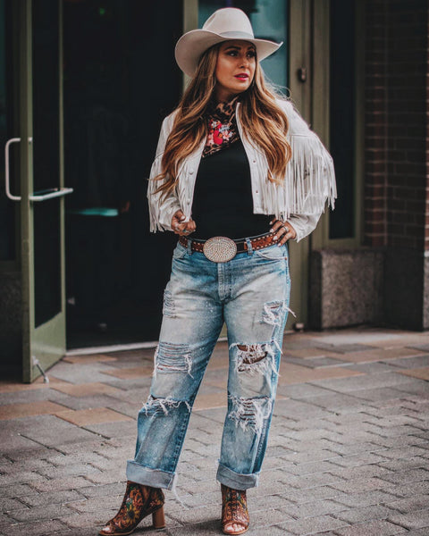 Wrangler Boyfriend Jeans – Sinful Southern Belles Boutique