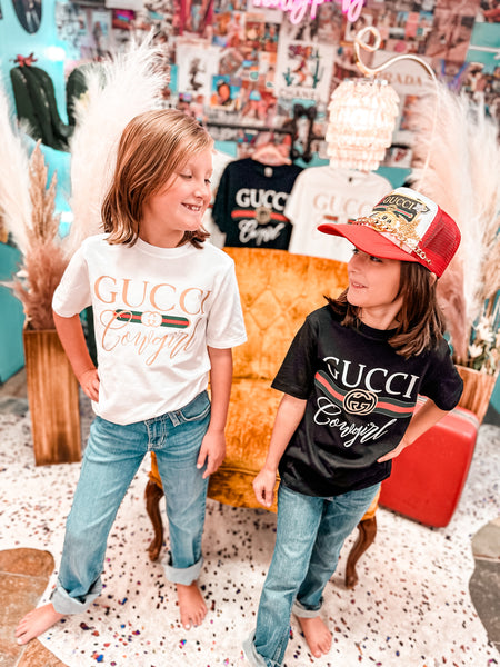 Designer Cowgirl Kids Tee