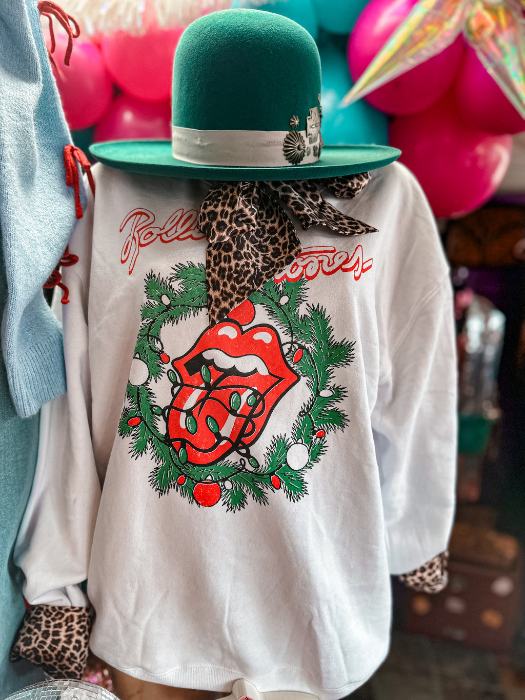 Rolling Stones Christmas Sweatshirt