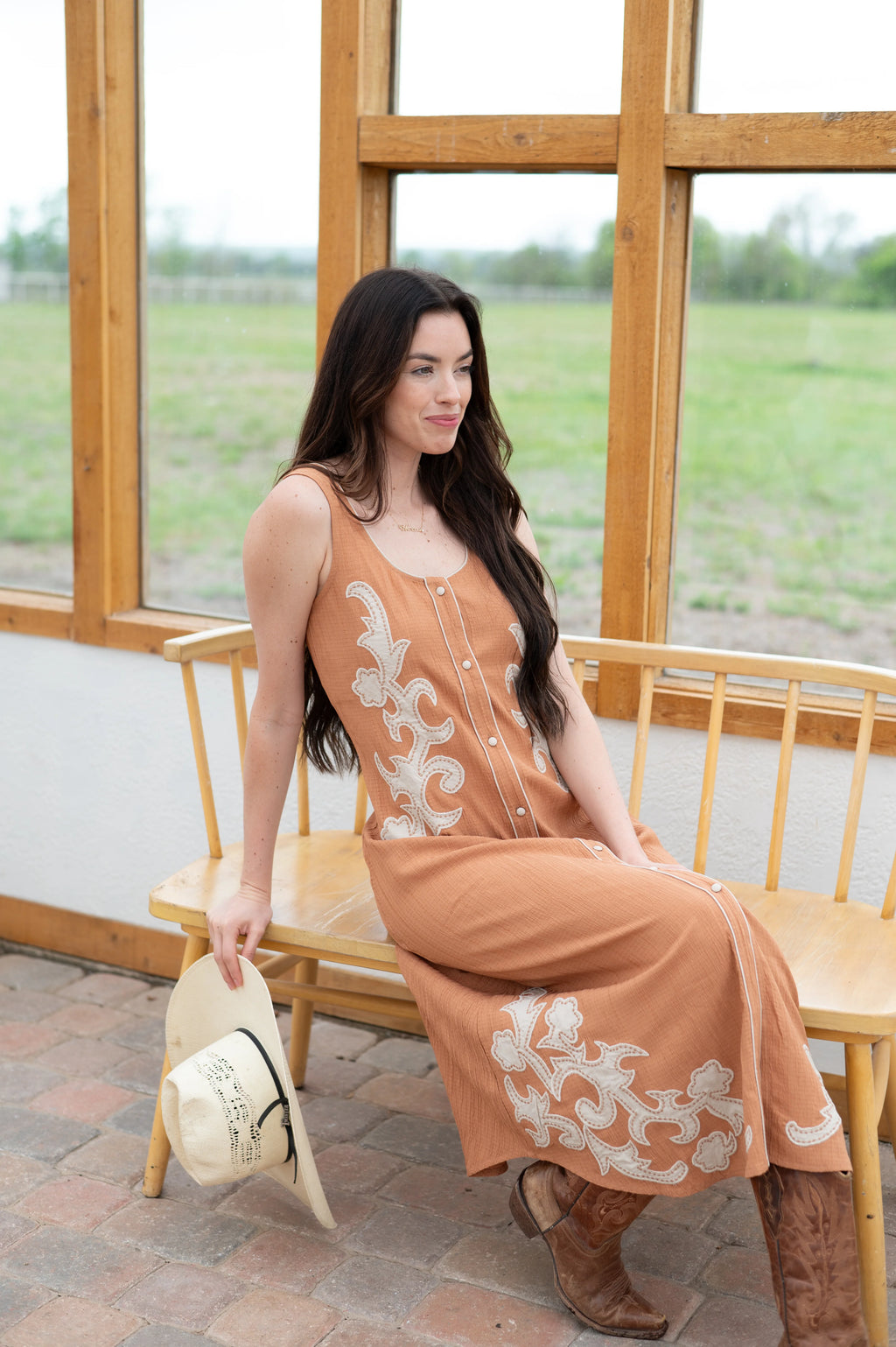 Willa Western Dress