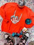 Always Rockin Turquoise Orange Sweatshirt