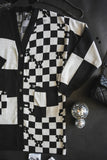 Western Checkered Cardigan