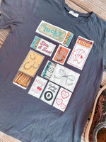 Lucky Girl Collage Tee