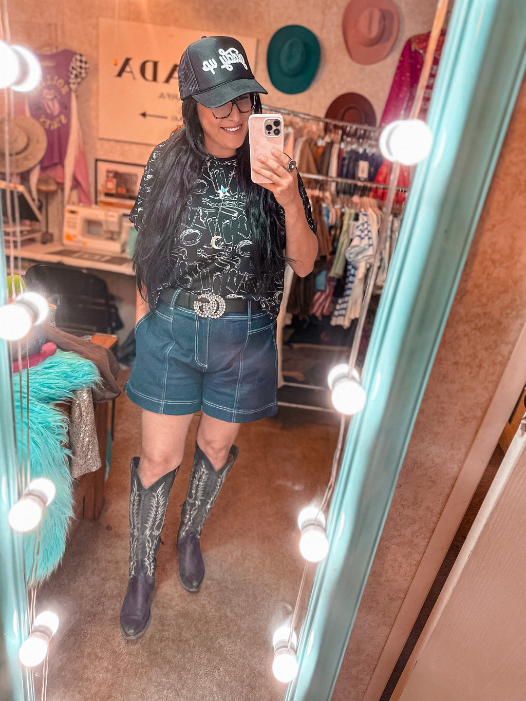 90s Denim Mom Shorts