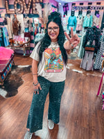 Lily Leopard Wide Leg Crop