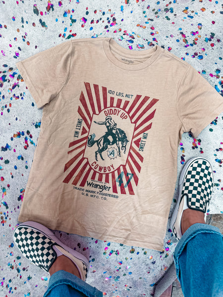 Wrangler Feed Sack Tee