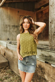Western Lace Tank