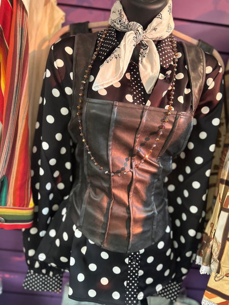 Pretty Woman Polka Dot Top