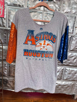 AsTroS SeQuiN SLeEvE TeE