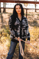 Rodeo Fuzz Button Up Cardigan