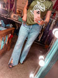 Flying Monkey High Rise Flare Jean