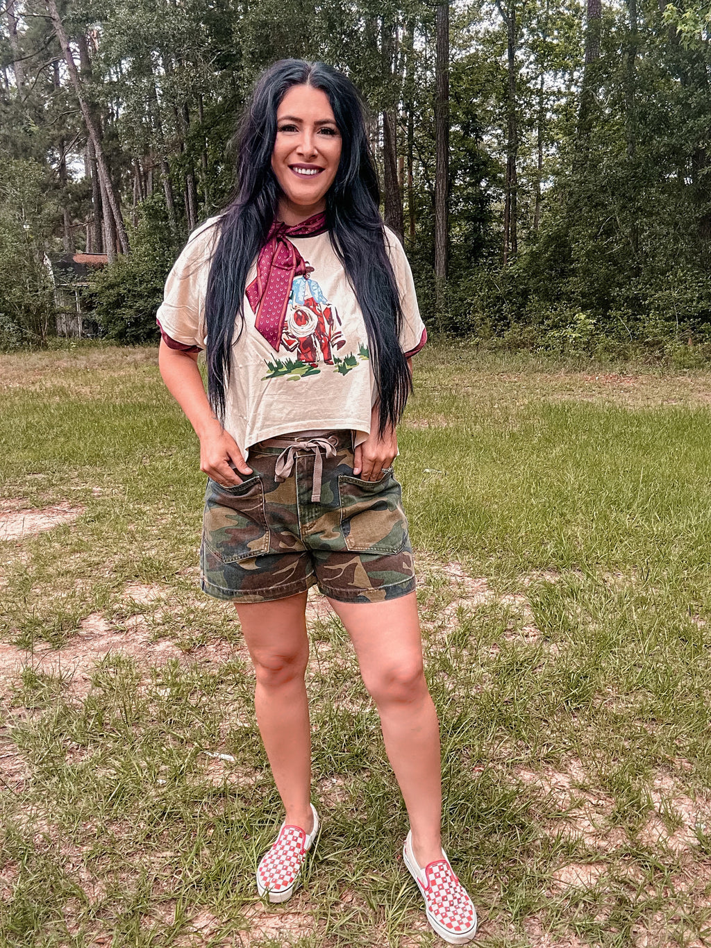 Risen Camouflage Shorts