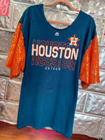 AsTroS SeQuiN SLeEvE TeE