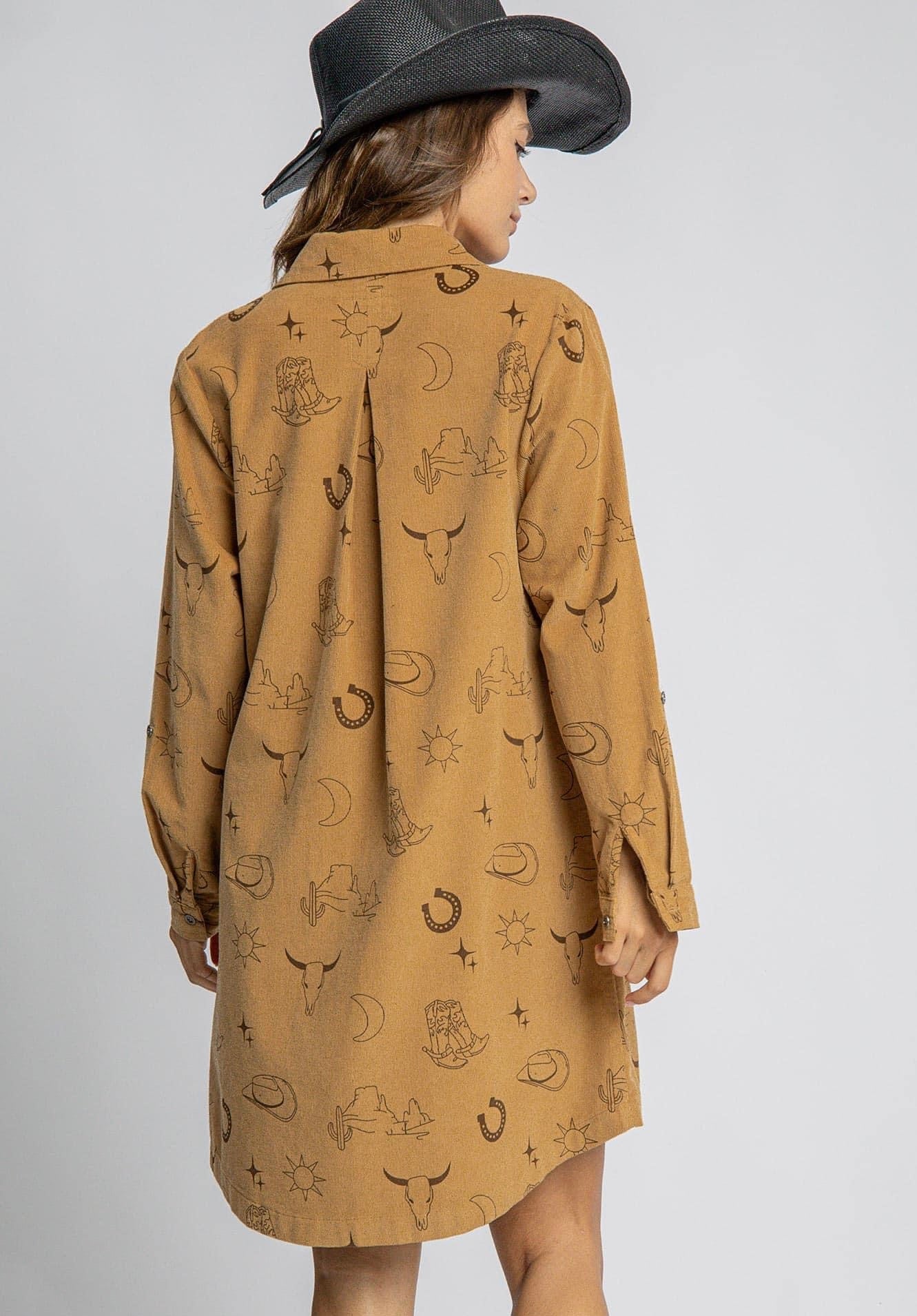 Comanche Corduroy Dress