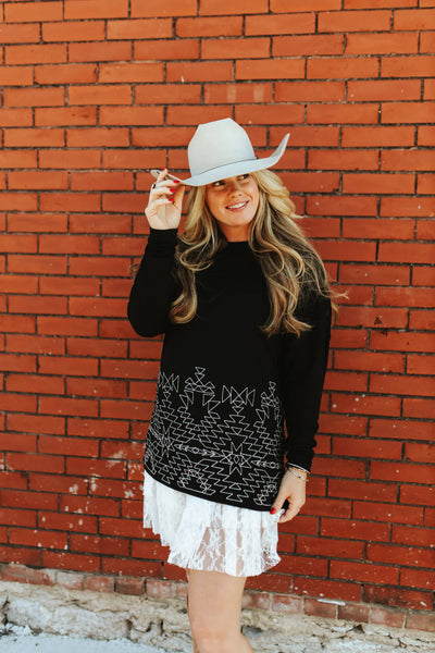 Stitch That Long Sweater