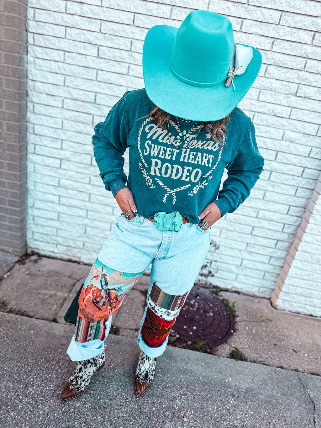 No Bull Patch Work Wranglers