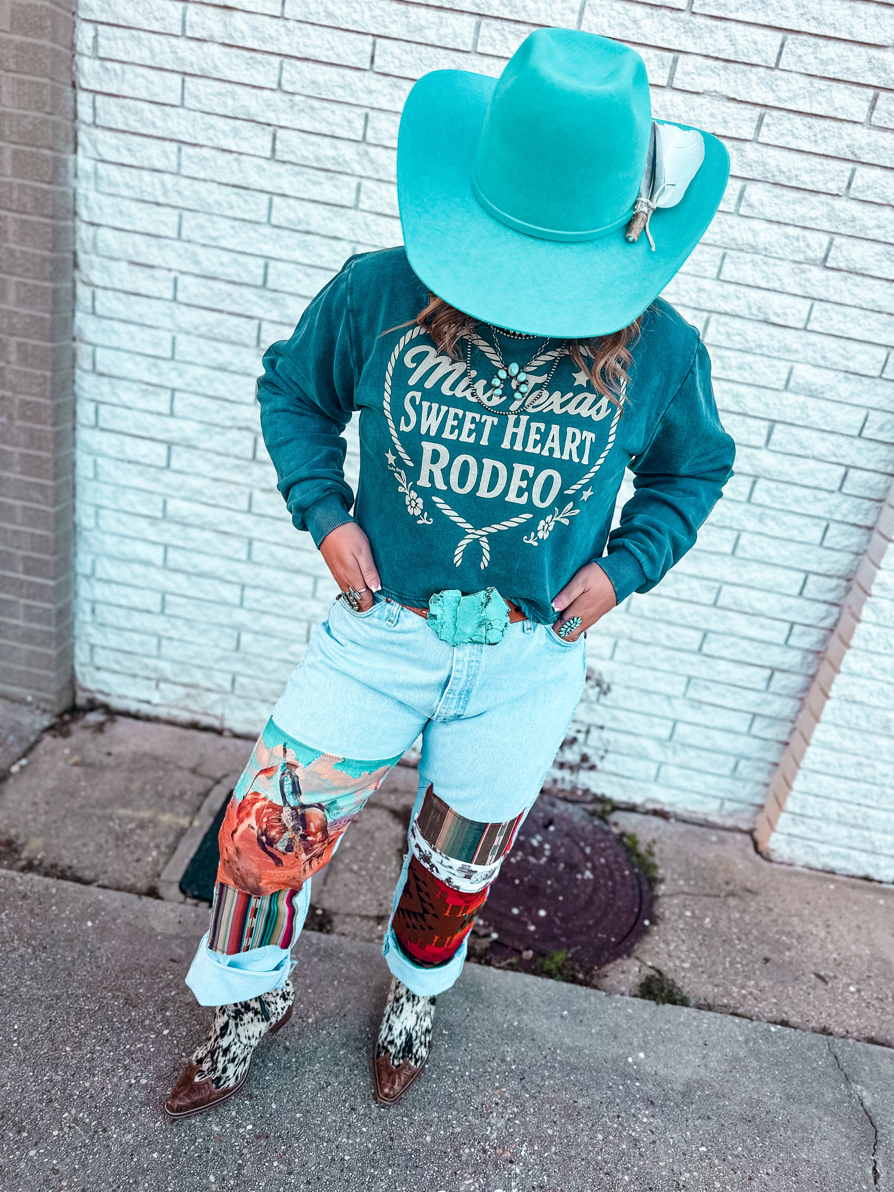 No Bull Patch Work Wranglers
