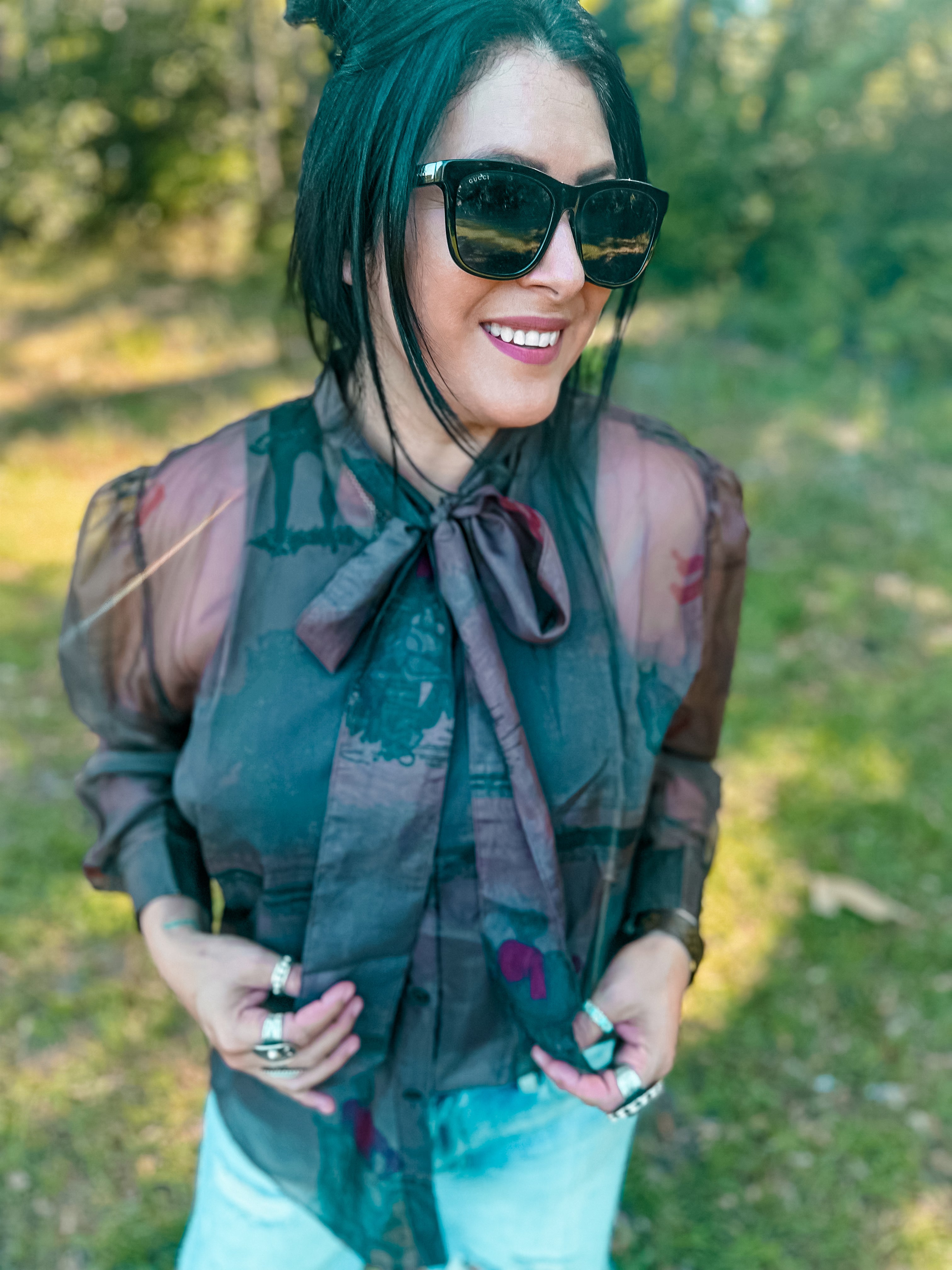Oakey Dokey Tie Top