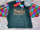 Howdy Sequin Sleeve Tee Dress