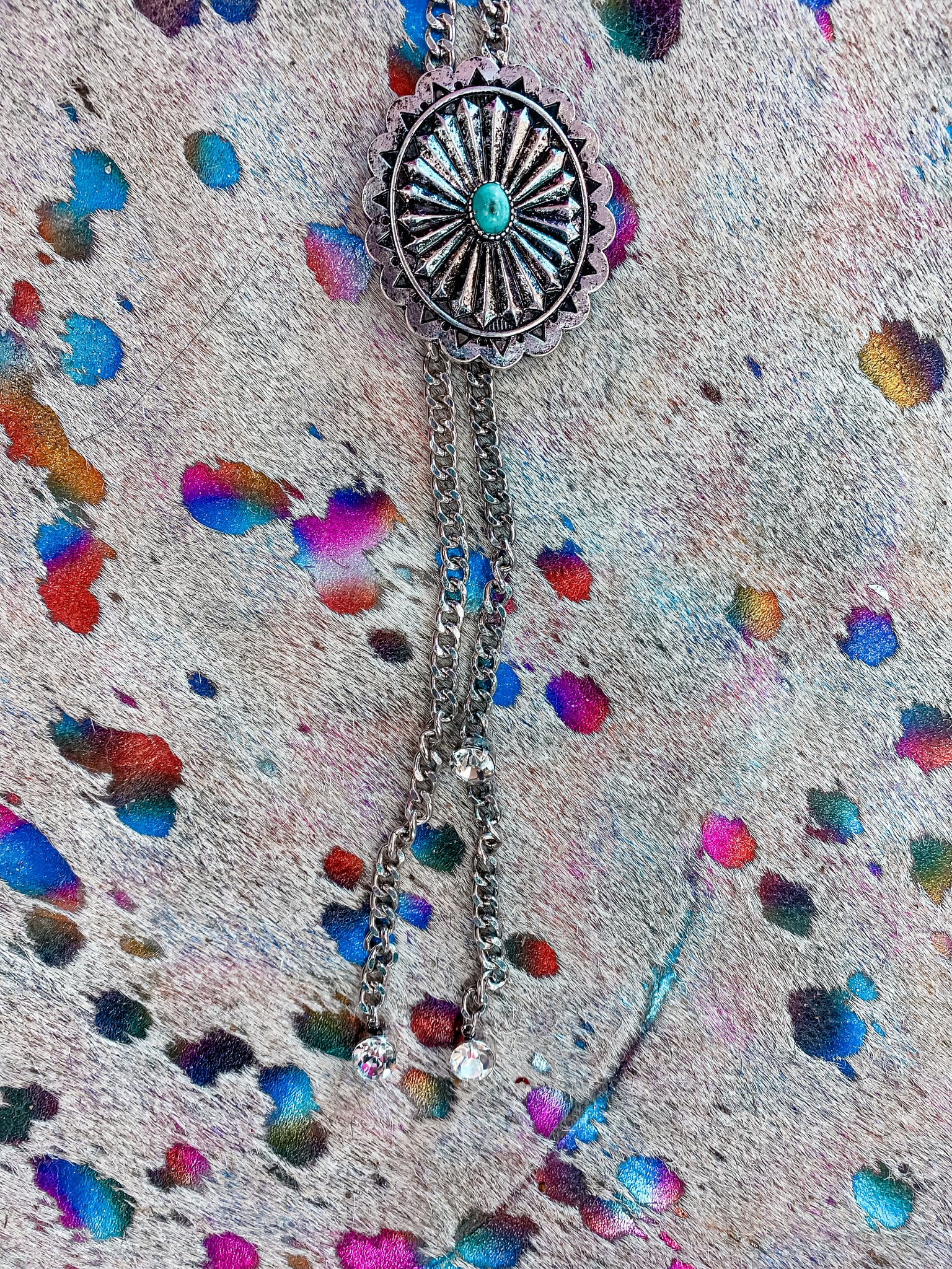 Western Bolo Necklace