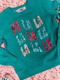 FA LA LA LA LA Sequin Sweatshirt