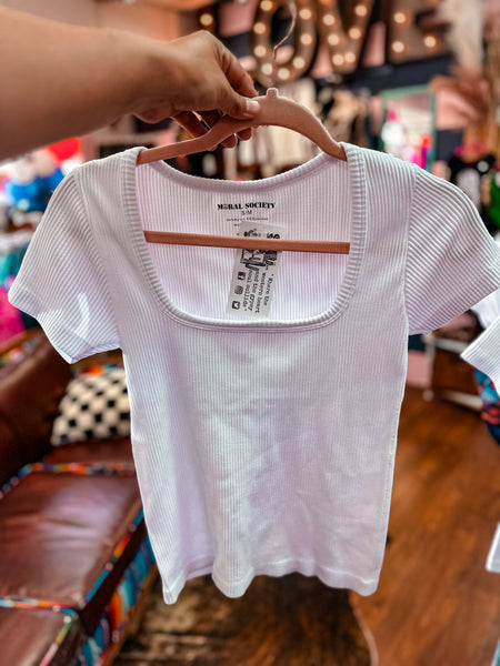 90s Ribbed Top
