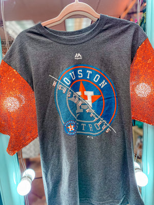 AsTroS SeQuiN SLeEvE TeE