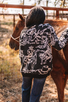 Rodeo Fuzz Button Up Cardigan