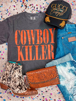 Cowboy Killer Mom Crop