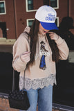 Chill Cowboy Lace Hoodie