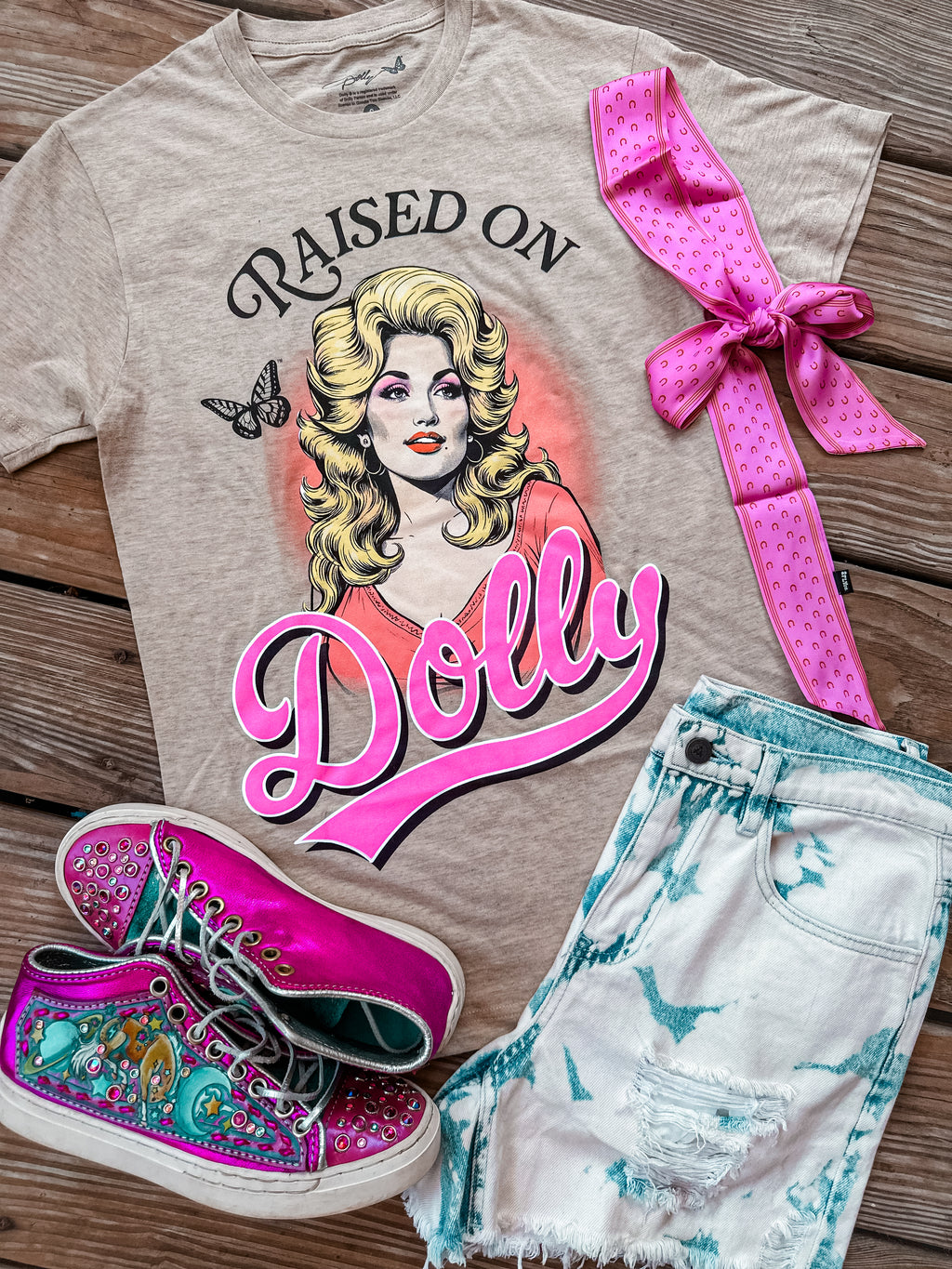 Raised on Dolly Tee