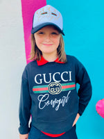 Designer Cowgirl Kids Crewneck