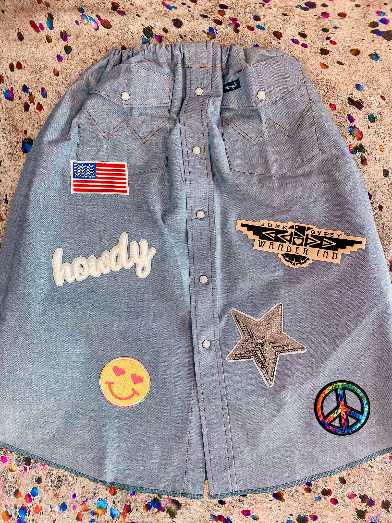 Wrangler Patch Tops