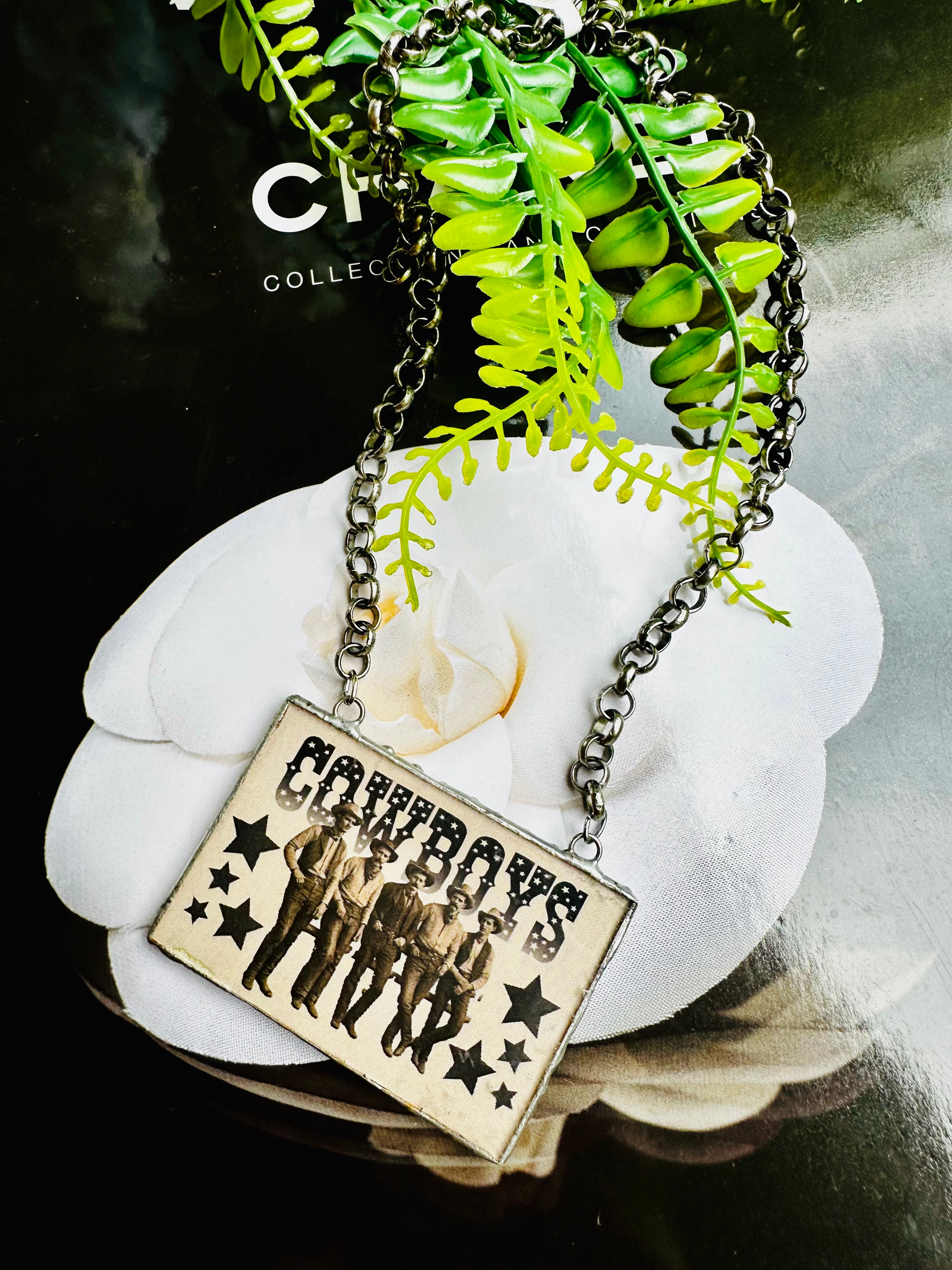 Cowboys Pendant Necklace