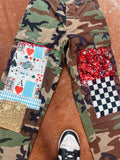 Card Game Camo Pants
