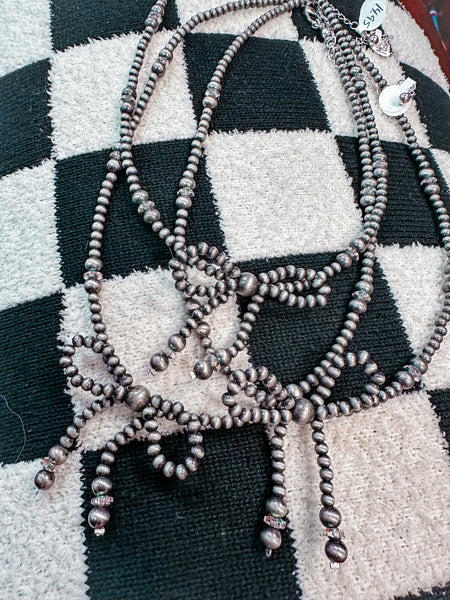 Pearl Bow Necklace