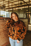 Copper Cowboy Reversible Sweater