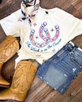 Luck in the Curves Tee