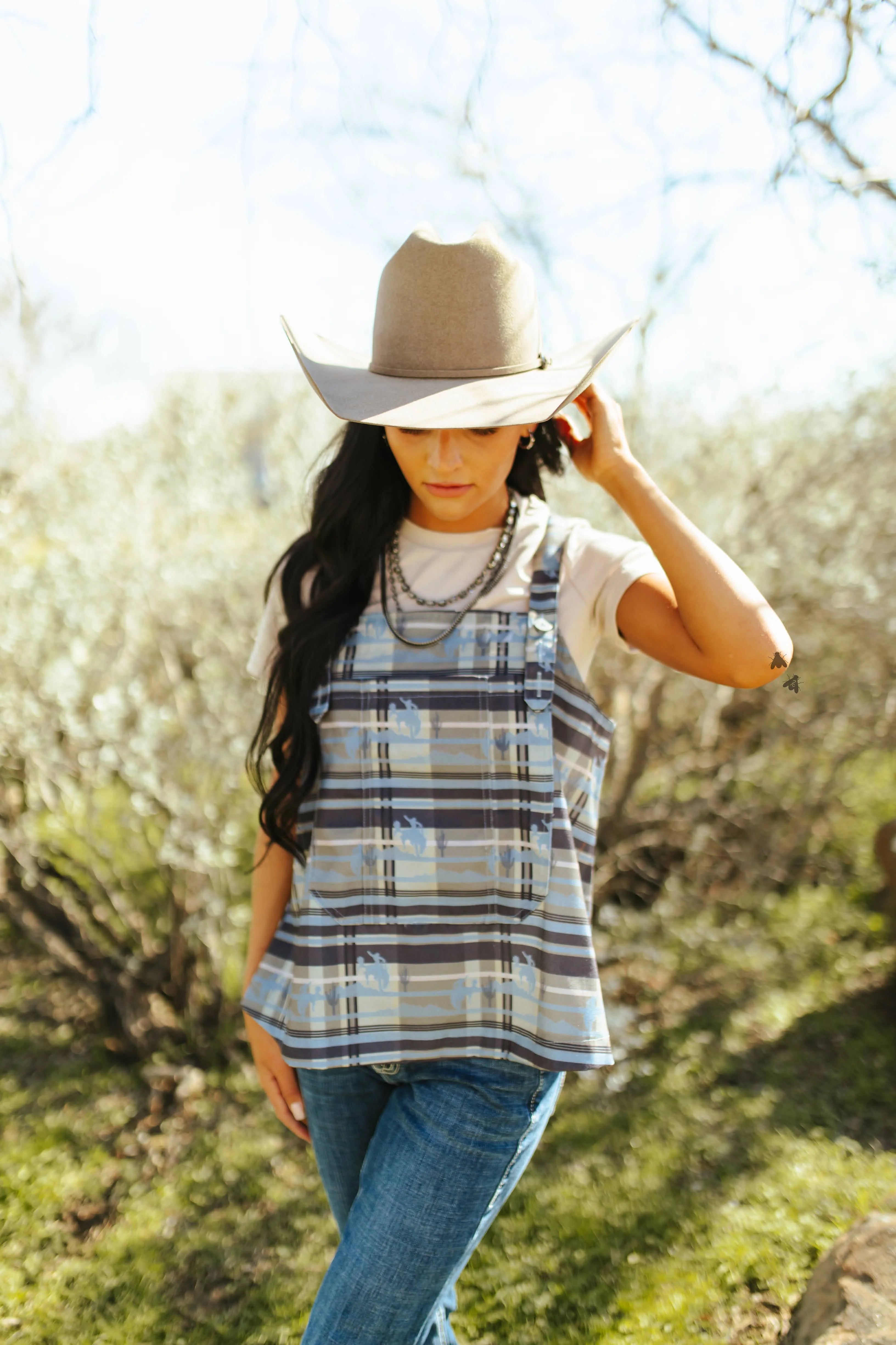 Buckin Babe Bibs Top
