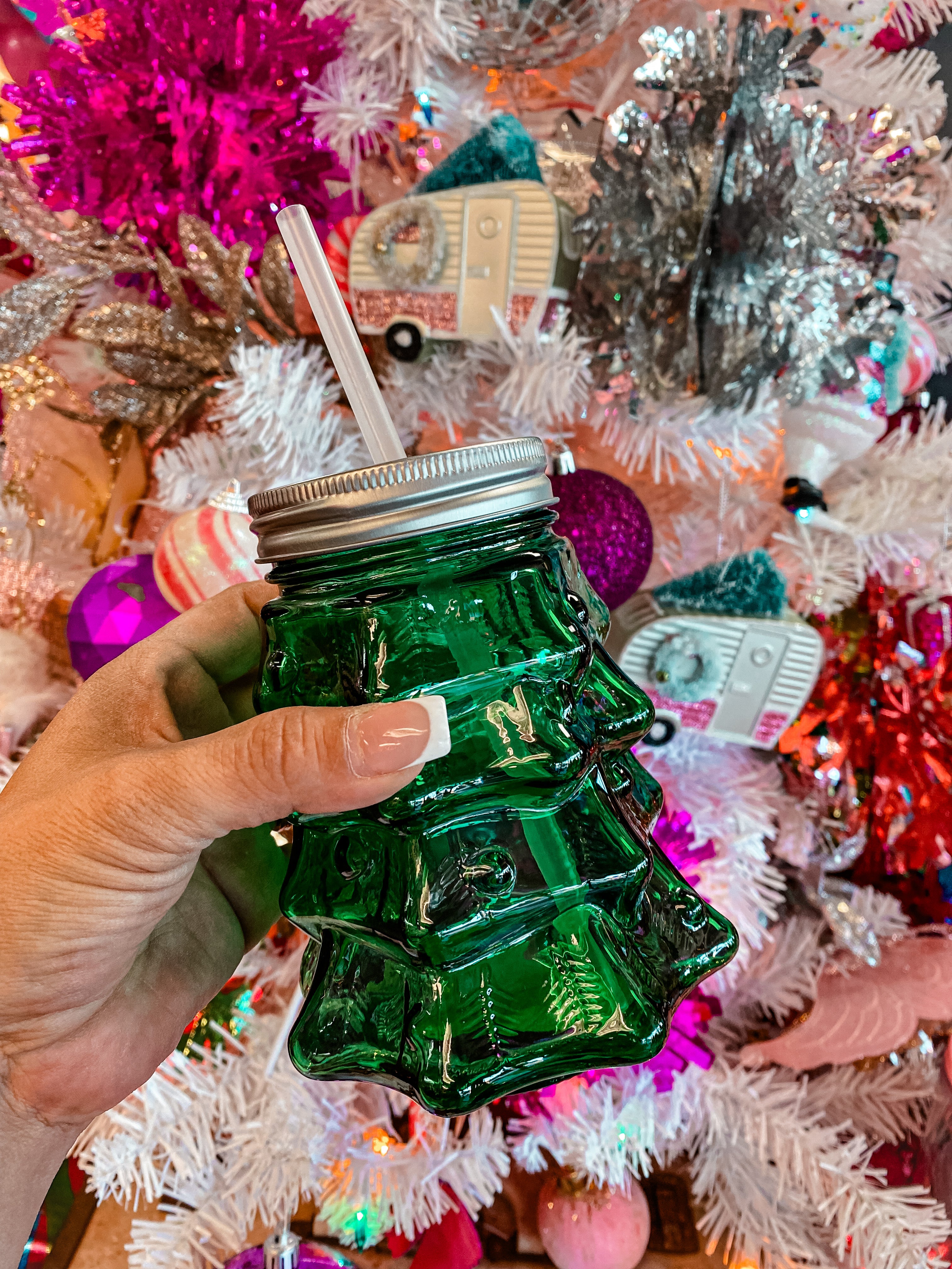 Christmas Tree Tumbler Cup