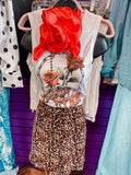 Cheli Chiffon Cheetah Shorts