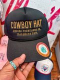 Cowboy Hat Trucker Cap