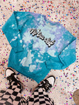No Bra Club Bleached Sweatshirt