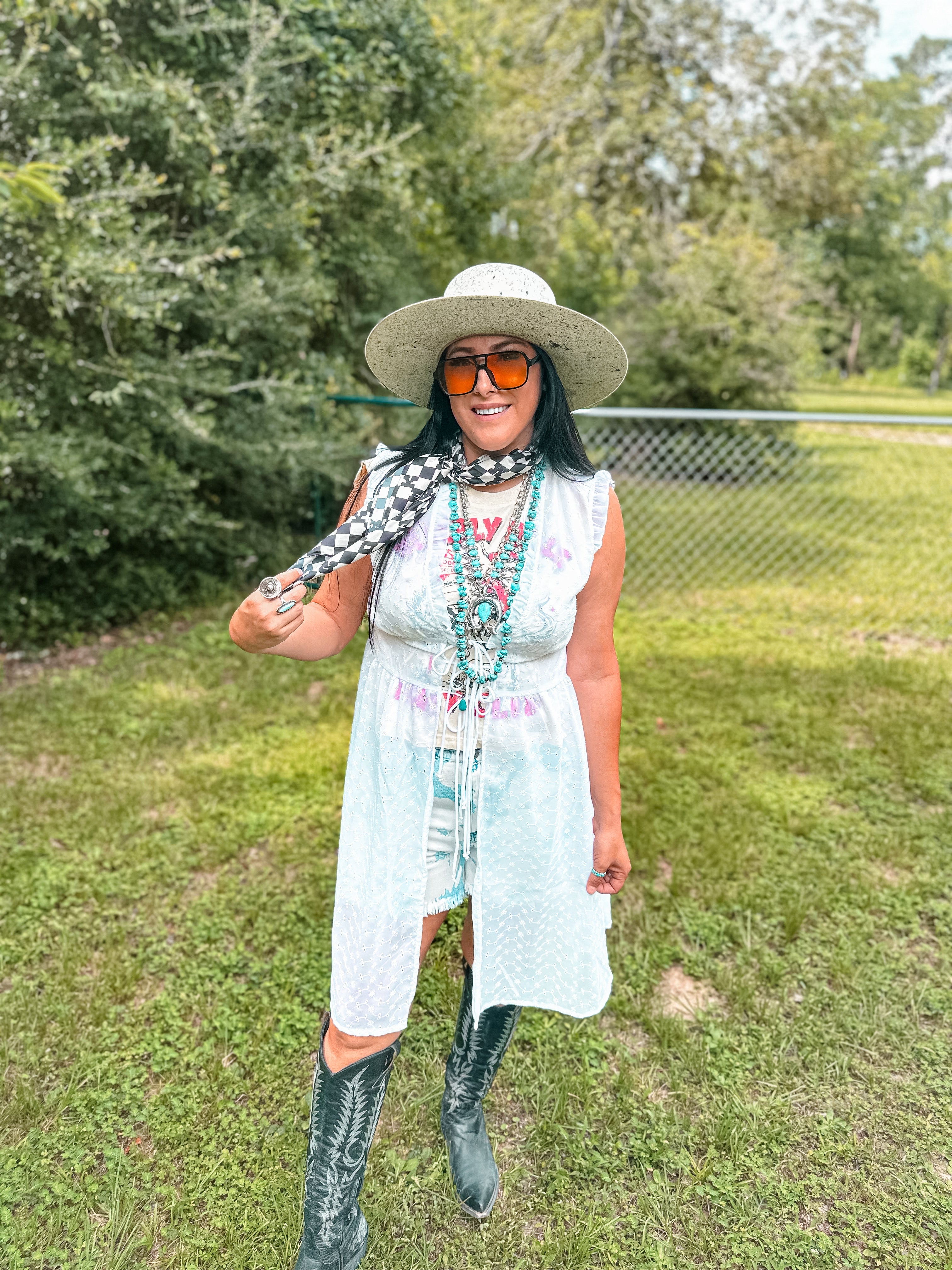 Festival Lace Vest