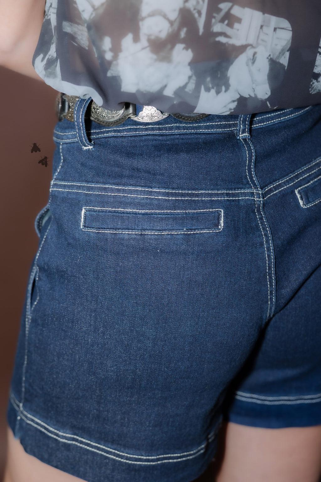 90s Denim Mom Shorts