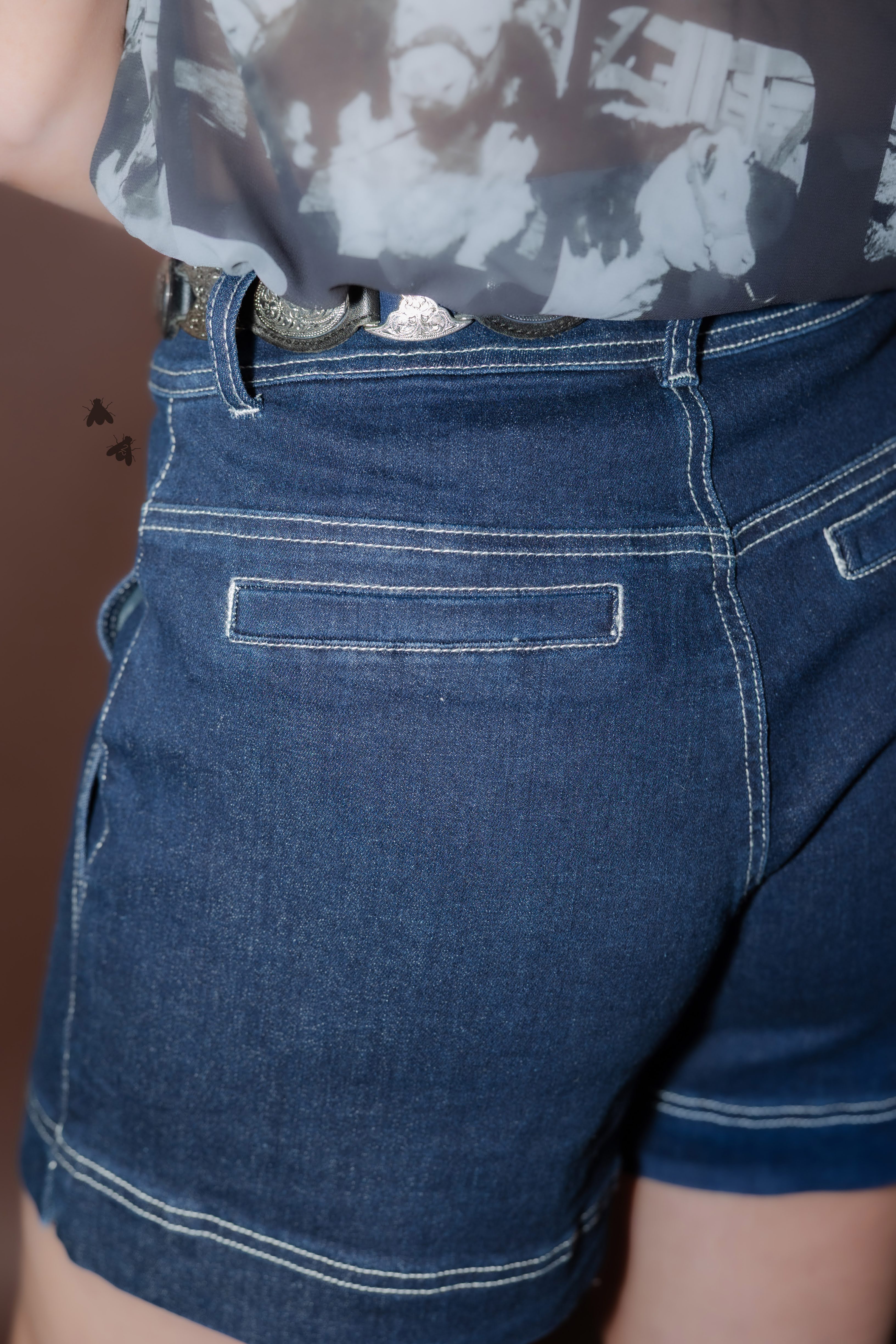 90s Denim Mom Shorts