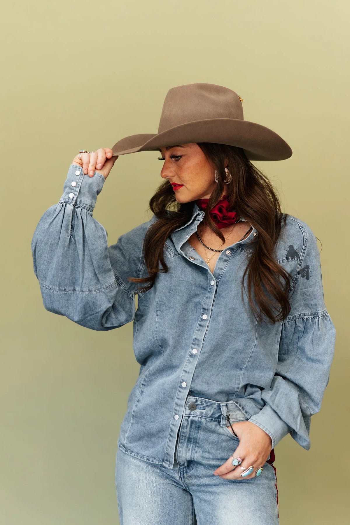 Heritage Denim Top