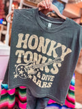 Honky Tonks & Dive Bars Muscle Tank(Grey)
